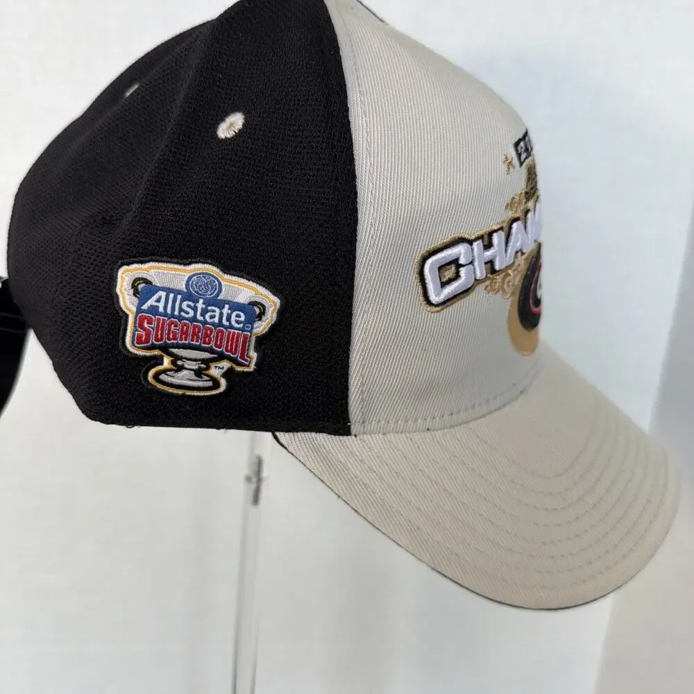 NWT 2008 Adidas Georgia Bulldogs Sugar Bowl Champions Hat Hook, And Loop OSFA